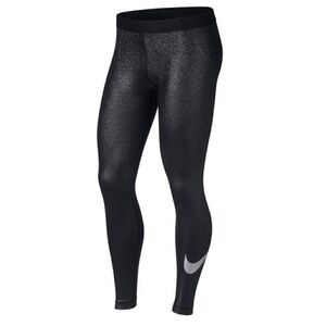 Nike Pro Black sparkle Dri-FIT Leggings